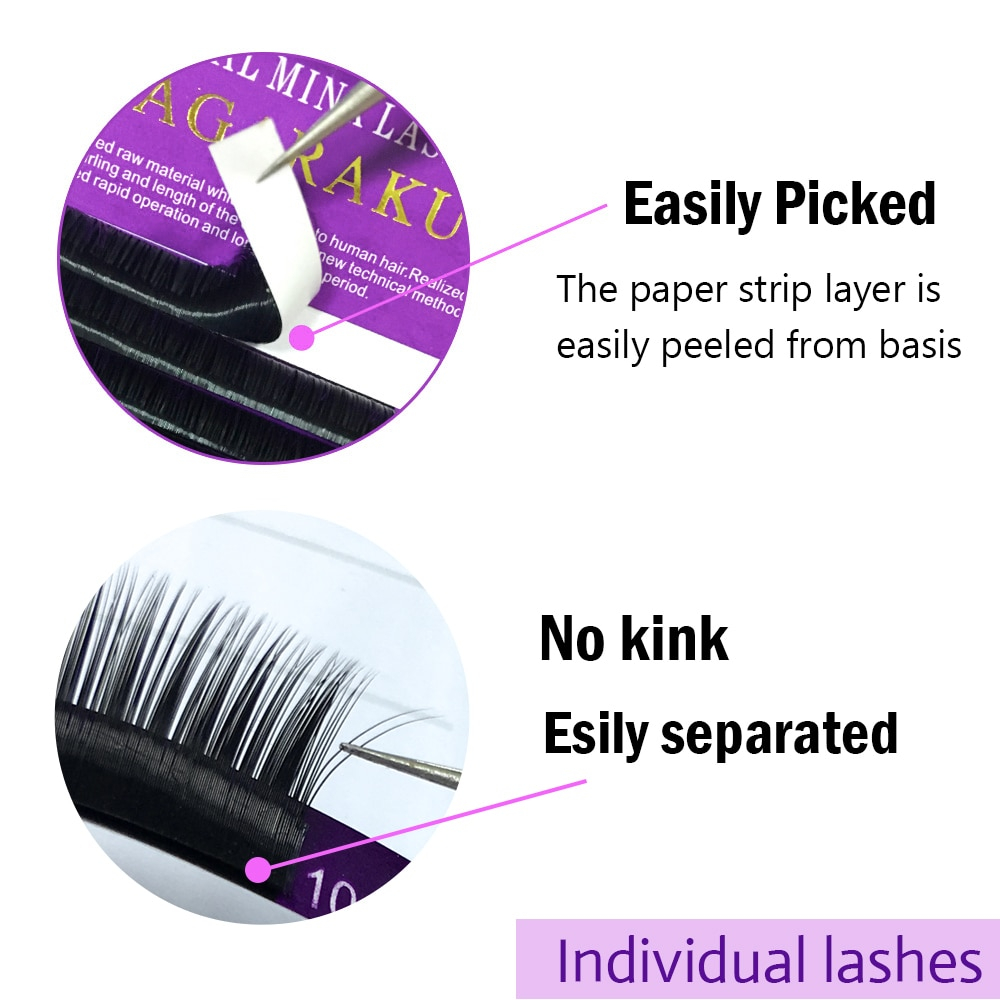 Soft Faux Mink Individual Lashes