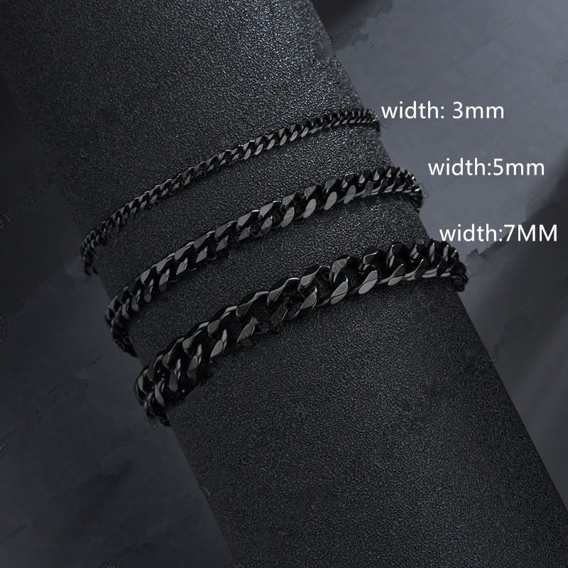 Classic Stainless Steel Chain Bracelet For Men